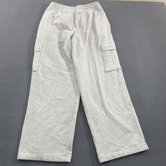 Athleta Cargo Sweatpants Womens Small Gray Lounge Relaxed Fit Utility Joggers - Picture 12 of 13